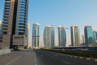 Birleşik Arap Emirlikleri, Dubai, 20 Ekim 2011: Dubai gökdelen, Birleşik Arap Emirlikleri, İran Körfezi, Arap Yarımadası'nda, Orta Doğu