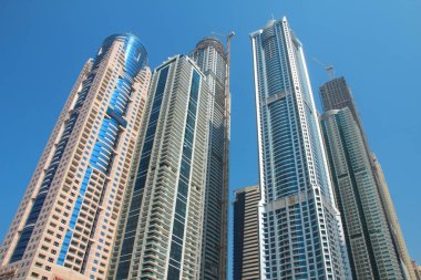 Birleşik Arap Emirlikleri, Dubai, 20 Ekim 2011: Dubai gökdelen, Birleşik Arap Emirlikleri, İran Körfezi, Arap Yarımadası'nda, Orta Doğu