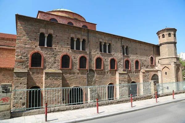 Chrám Hagia Sophia Svatá Moudrost Thessaloniki Řecko — Stock fotografie