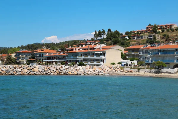 Embankment of Nea Skioni village, Grecia —  Fotos de Stock