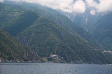 Gemi yelken Yarımadası Athos, özerk manastır devlet ben