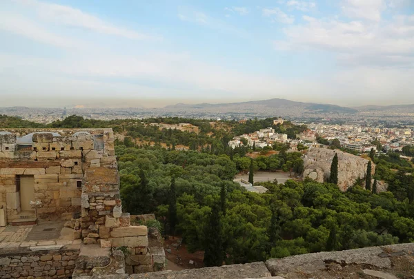 Panorama of Athens city in Greece — Stock Photo, Image