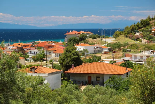 Nea Skioni village in Greece — Stock Photo, Image