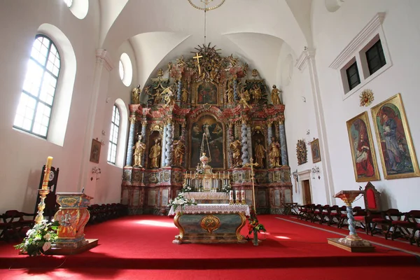 Kathedrale Der Himmelfahrt Varazdin Kroatien — Stockfoto