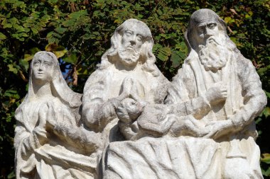 Sunu İsa tapınakta, Mary'nin yol Klenovnik, Hırvatistan 