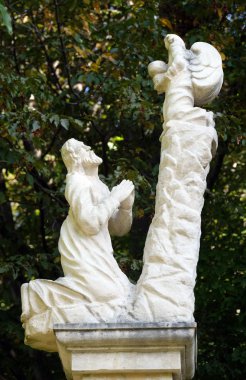 Acı içinde bahçe Gethsemane, Mary'nin yol Klenovnik, Hırvatistan 
