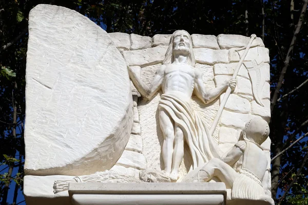 耶稣基督的复活 玛丽的方式在 Klenovnik 克罗地亚 — 图库照片