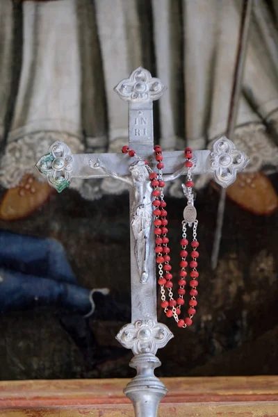 Хрест Каплиці Санкт Вольфганг Vukovoj Хорватія — стокове фото