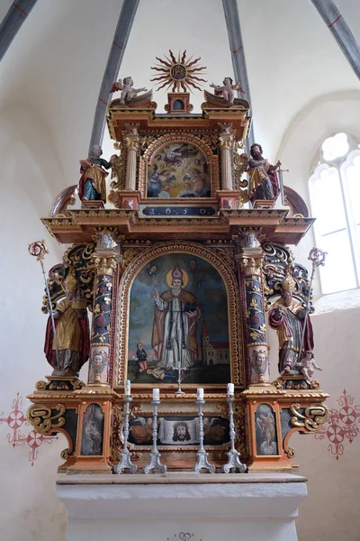 Altar Mayor Capilla San Wolfgang Vukovoj Croacia — Foto de Stock