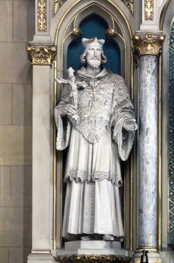Nepomuk Saint John, sunak Mary varsayım adanmış Zagreb Katedrali St Joseph 