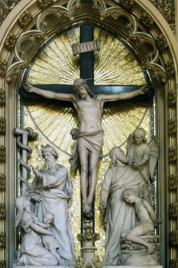 Holy Cross Meryem Varsayım adanmış Zagreb Katedrali, sunak 