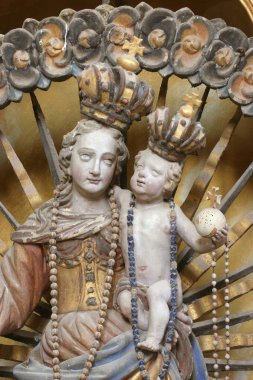 Our Lady sunak kilise St. Wolfgang Vukovoj, Hırvatistan 