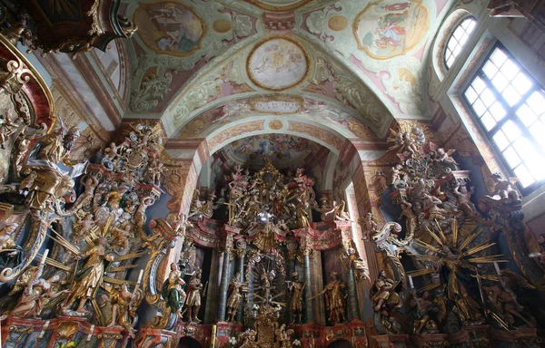 Igreja Nossa Senhora Neve Belec Croácia — Fotografia de Stock