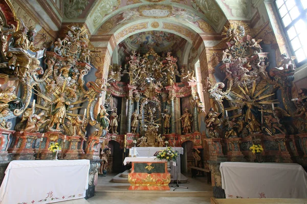 Church Our Lady Snön Belec Kroatien — Stockfoto