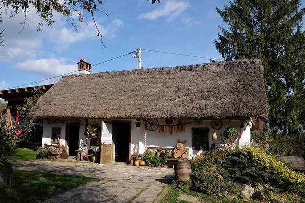 Schönes Landhaus Dorf Vukovoj Kroatien — Stockfoto