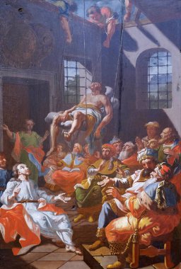 İsa'nın kıyamet: bulduğumuz Capernaum, kilise Immaculate Conception Lepoglava, Hırvatistan, tedavi 