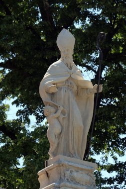 Saint Donatus Toskana, İtalya Lucca şehir çevreleyen Ortaçağ duvar