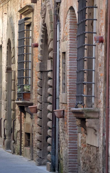 Calle Centro Ciudad Lucca Italia — Foto de Stock