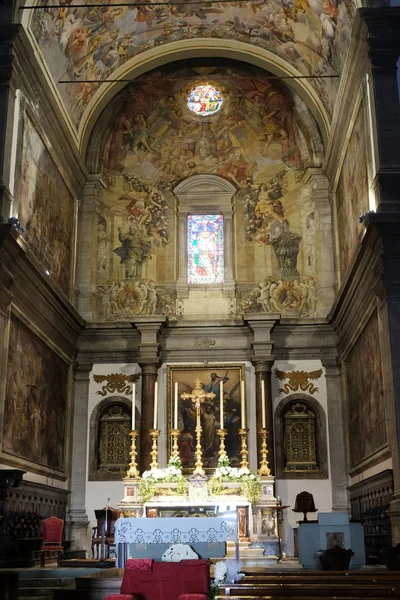 Interior Iglesia Santi Paolino Donato Lucca Toscana Italia — Foto de Stock