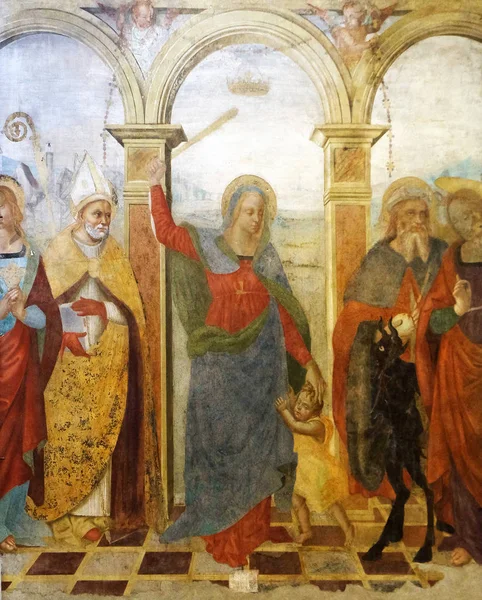 Kapelle Der Madonna Der Rettung Altar Von Juliano Pisa Der — Stockfoto