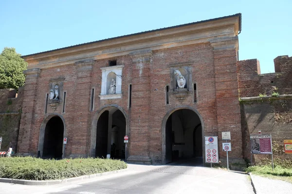 Porta Santa Maria Lucca Toscana Italia —  Fotos de Stock