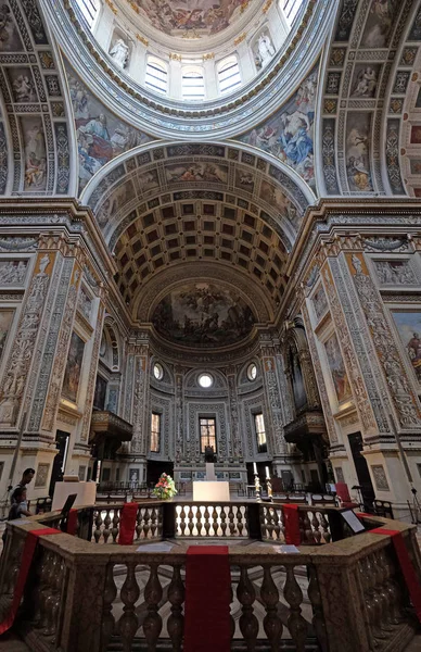 Interior Basilica Saint Andrew Mantua Italy — Stock Photo, Image