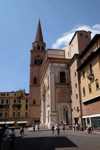 Basilica Sant Andrea Mantova Italia — Foto Stock