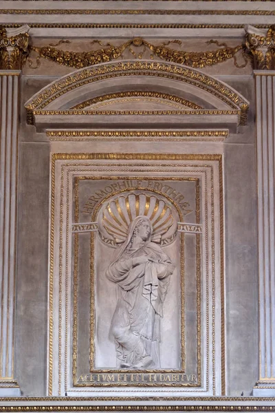 Hermophile Erythrea Estatua Catedral Mantua Dedicada San Pedro Mantua Italia —  Fotos de Stock