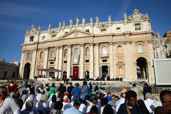 Basilique Saint Pierre Cité Vatican Canonisation Mère Teresa Rome Italie — Photo