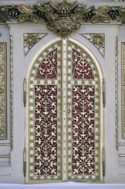 Tabernacle bir sunak Holy Cross Meryem Varsayım adanmış Zagreb Katedrali içinde bulunan