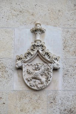 Kardinal Joseph Mihalovic, cephe Mary varsayım adanmış Zagreb Katedrali arması 