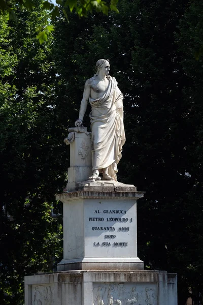 Monument Pietro Leopoldo Sur Piazza Martiri Della Liberta Pise Italie — Photo