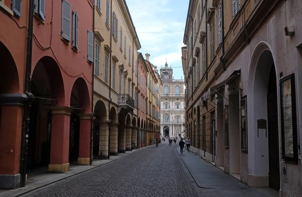 Street City Center Modena Italy June 2017 — Stock Photo, Image