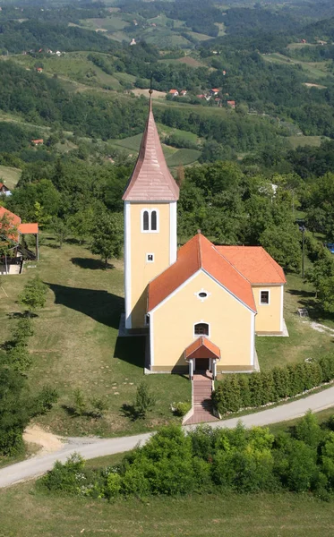 Kaple Víta Komoru Zacretski Chorvatsko — Stock fotografie