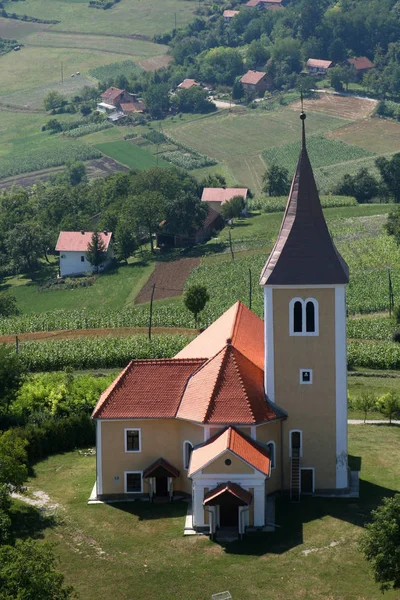 Capela São Vito Komor Zacretski Croácia — Fotografia de Stock