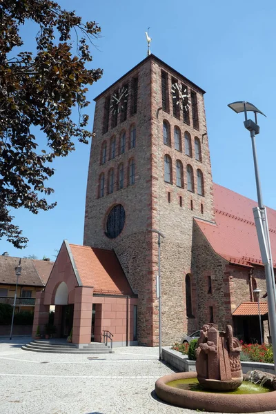 Iglesia San Lorenzo Kleinostheim Alemania —  Fotos de Stock