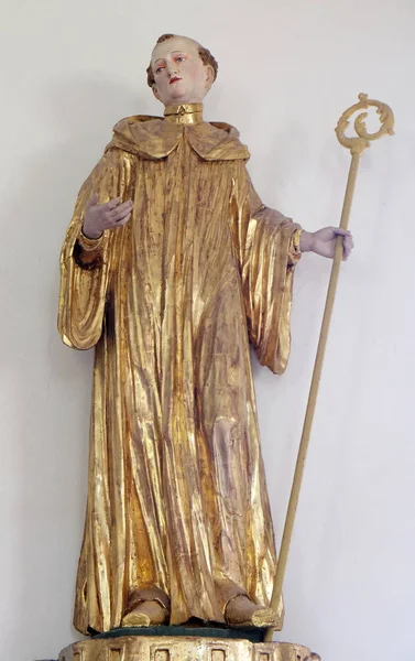 Statue Saint Chapel Amorsbrunn Amorbach Forest Odes Bavaria Germany — Stock Photo, Image