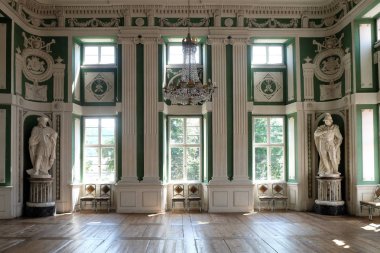 Green Hall in Amorbach Benedictine abbey in the district of Miltenberg in Lower Franconia in Bavaria, Germany  clipart