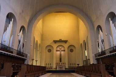 Munsterschwarzach Abbey, Benedictine Manastırı, Almanya 
