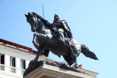 Victor Emmanuel II anıtı, Birleşik İtalya, Riva degli Schiavoni, Venedik, İtalya'nın ilk kralı