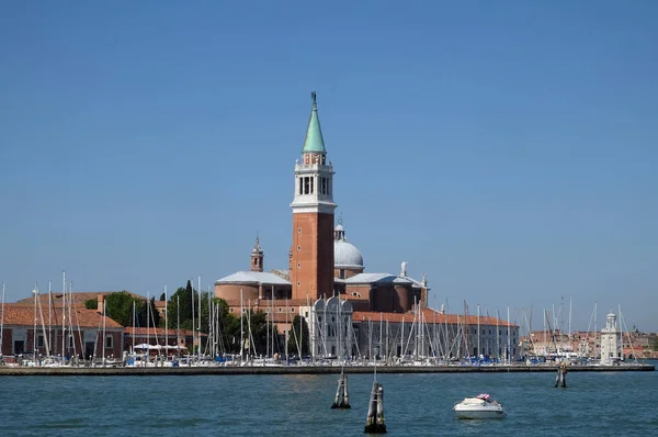 Kirche Von San Giorgio Maggiore Auf Der Insel Eine Der — Stockfoto