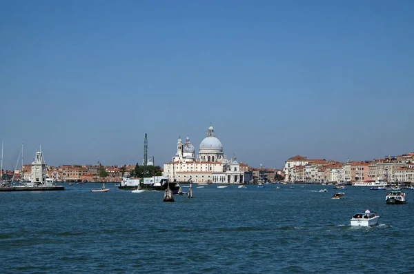 Stadtbild Von Venedig Blick Vom Kreuzfahrtschiff Auf Die Adria Venedig — Stockfoto