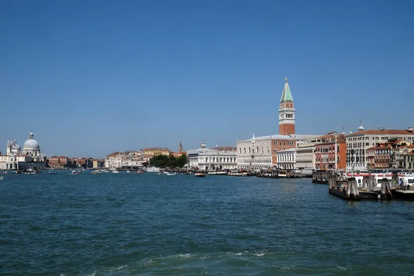 Stadtbild Von Venedig Blick Vom Kreuzfahrtschiff Auf Die Adria Venedig — Stockfoto