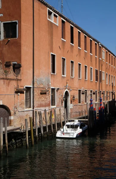 Veduta Dei Bellissimi Colorati Piccoli Canali Edifici Storici Venezia — Foto Stock