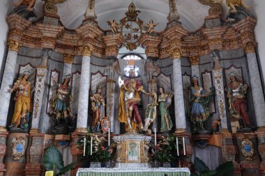 Ana sunak varsayım kilise Meryem Ana Pokupsko, Hırvatistan