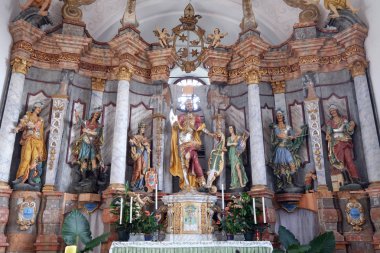 Ana sunak varsayım kilise Meryem Ana Pokupsko, Hırvatistan