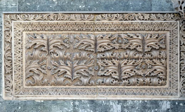 Kabartma kuzey portal, cephe detay San Marco Bazilikası, San Marco Meydanı, Venedik, İtalya, UNESCO Dünya Miras Listesi