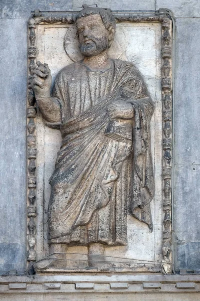 Detail Van Het Reliëf Van San Marco Basiliek Piazza San — Stockfoto
