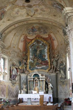 Kilise varsayım Sveta Marija na Muri, Hırvatistan 