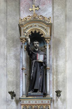 Aziz Francis Assisi, Sveta Marija na varsayım kilise heykelinin Muri, Hırvatistan 